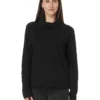 Mod-o-doc Long Sleeve Draped Turtle Neck Top | Shirts & Tops