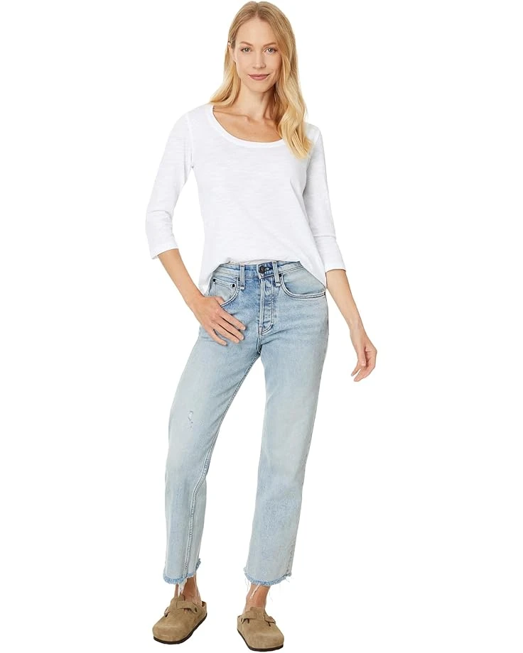 Mod-o-doc 3/4 Sleeve Scoop Neck Tee | Shirts & Tops - Image 4