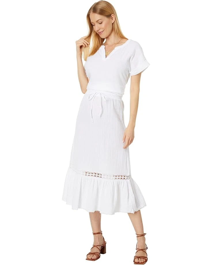 Mod-o-doc Double Layer Gauze Short Dolman Sleeve Top | Shirts & Tops - Image 4