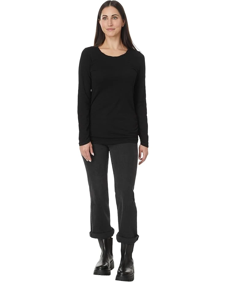 Mod-o-doc Long Sleeve Twisted Scoop Neck Tee | Shirts & Tops - Image 4