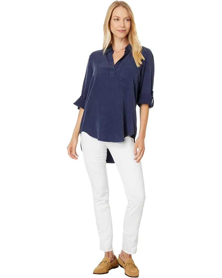 Mod-o-doc Roll Tab Patch Pocket Tunic | Shirts & Tops - Image 4