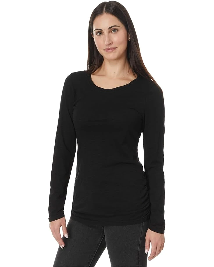 Mod-o-doc Long Sleeve Twisted Scoop Neck Tee | Shirts & Tops