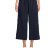 Mod-o-doc Ribbed Waist Midi Pants