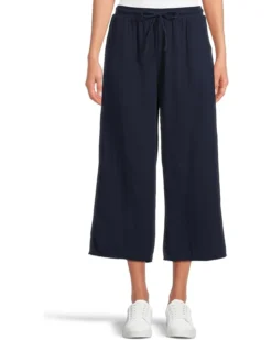 Mod-o-doc Ribbed Waist Midi Pants