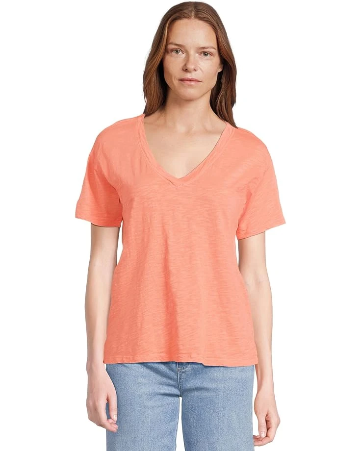 Mod-o-doc Short Sleeve V-Neck Boxy Tee | Shirts & Tops