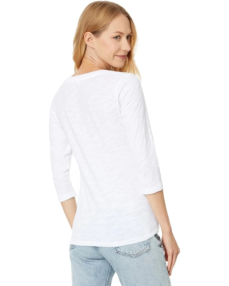 Mod-o-doc 3/4 Sleeve Scoop Neck Tee | Shirts & Tops - Image 2