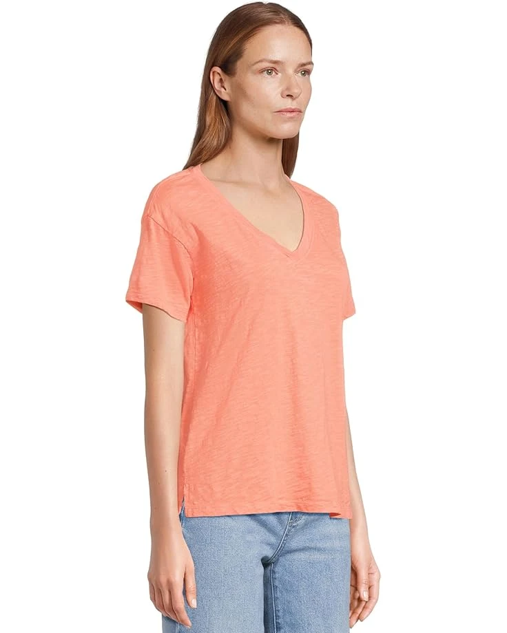 Mod-o-doc Short Sleeve V-Neck Boxy Tee | Shirts & Tops - Image 2