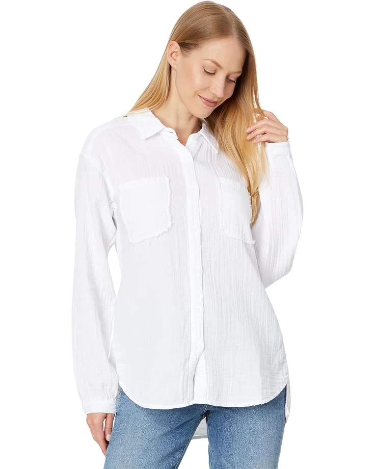 Mod-o-doc Long Sleeve Button-Up Shirt | Shirts & Tops - Image 5