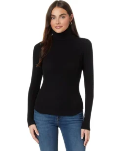 Mod-o-doc Long Sleeve Fold Over Turtleneck Top | Shirts & Tops