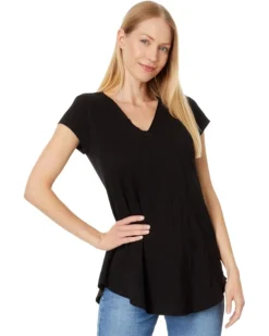 Mod-o-doc Seamed V-Neck Tee | Shirts & Tops