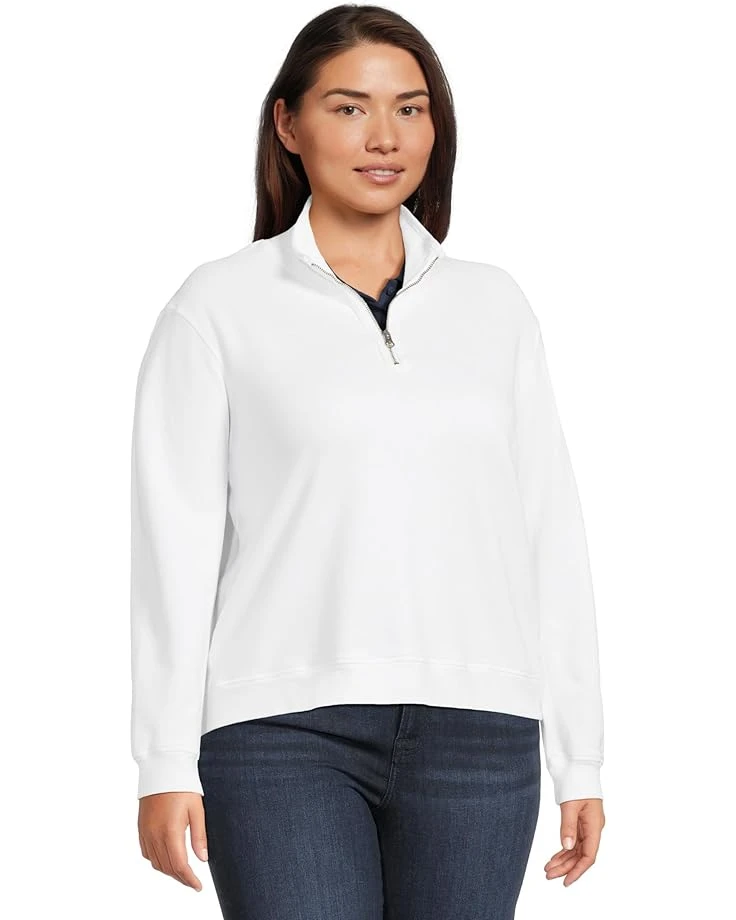 Mod-o-doc 1/2 Zip Funnel Long Sleeve Sweatshirt | Hoodies & Sweatshirts - Image 2