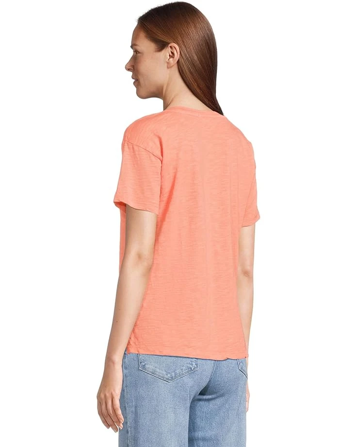 Mod-o-doc Short Sleeve V-Neck Boxy Tee | Shirts & Tops - Image 3