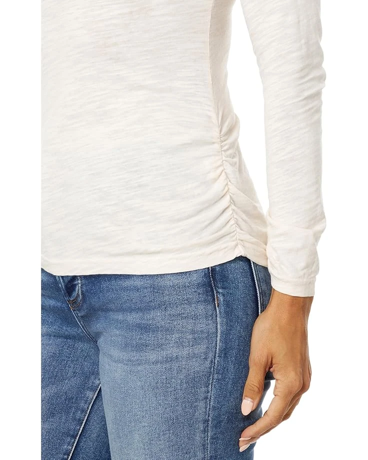 Mod-o-doc Slub Jersey Long Sleeve Twisted Scoop Neck Tee | Shirts & Tops - Image 3